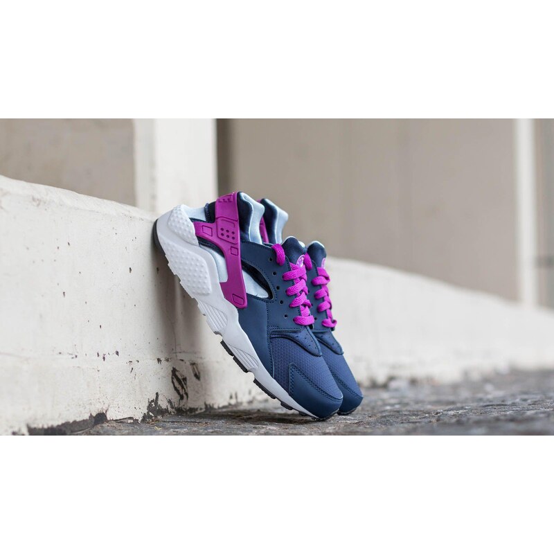 Nike Huarache Run (GS) Midnight Navy/ Hyper Violet