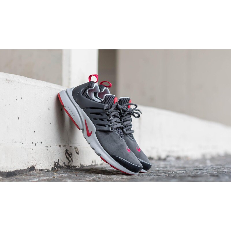 Nike Presto (GS) Anthracite / Gym Red-Wolf Grey