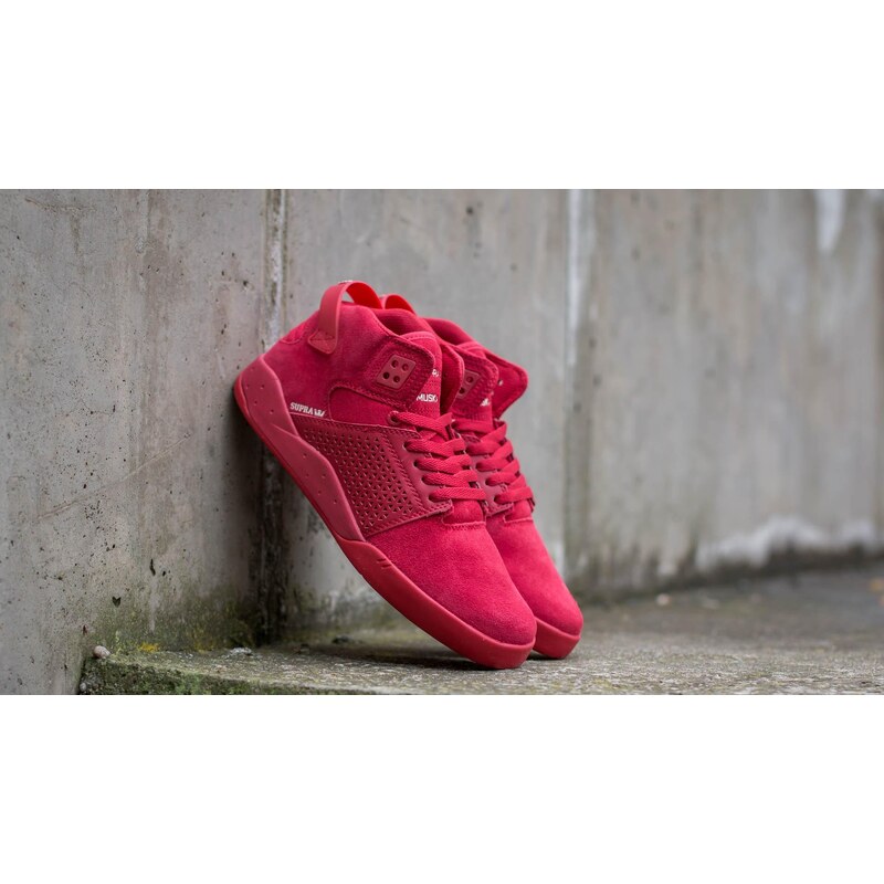 Supra Skytop III Red-Red