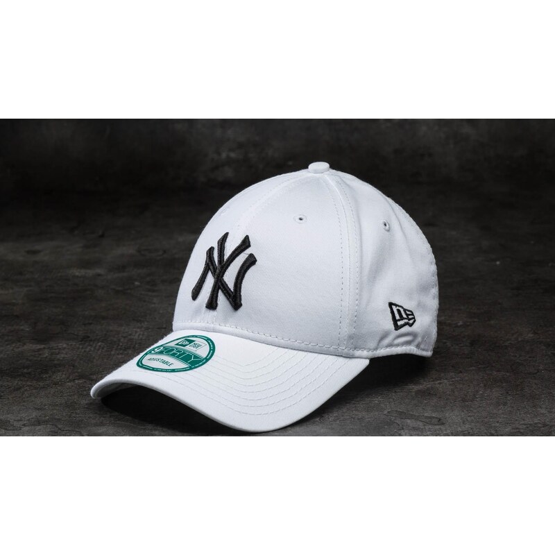 New Era 9Forty Adjustable Major League Baseball Basic New York Yankees Cap White/ Black