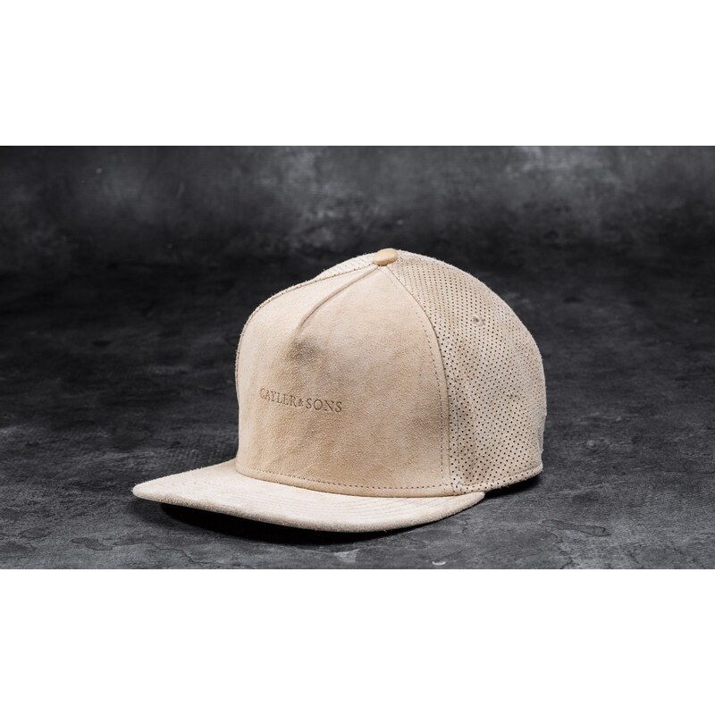 Cayler & Sons BL Apache Cap Brown Suede/ Gold