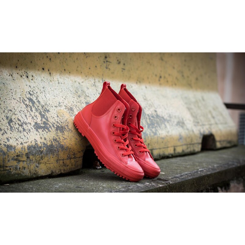 Converse Chuck Taylor All Star Chelsea Boot Rubber Hi Signal Red/ Signal Red