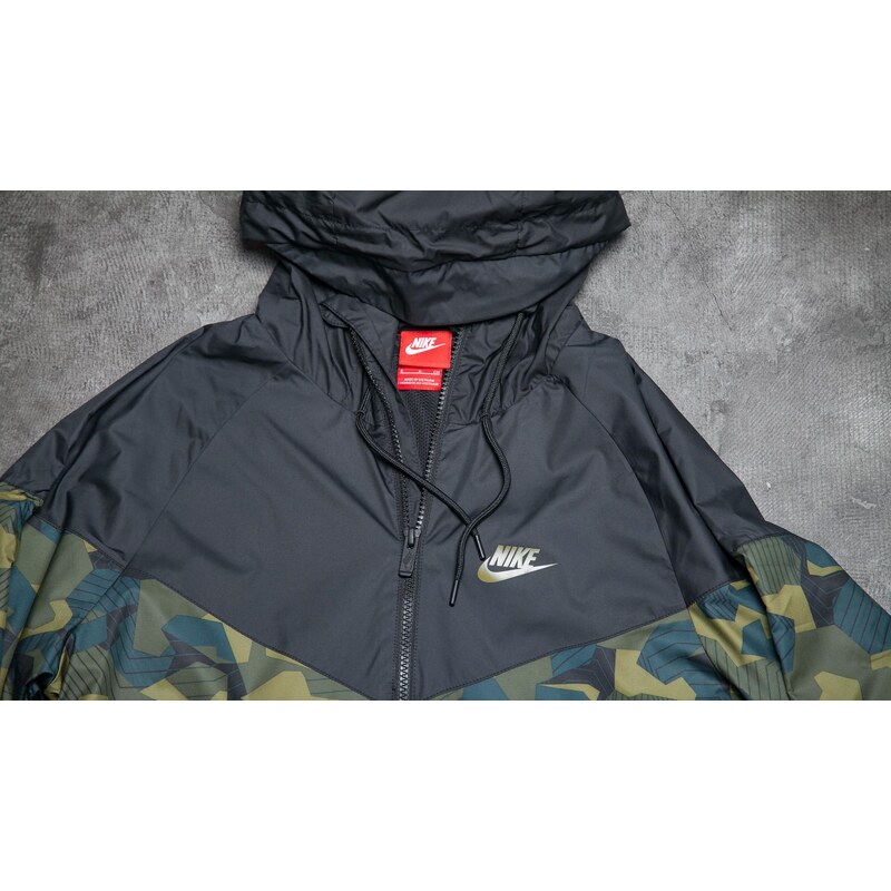 Nike Sportswear Windrunner AOP Badland Black/ Olive