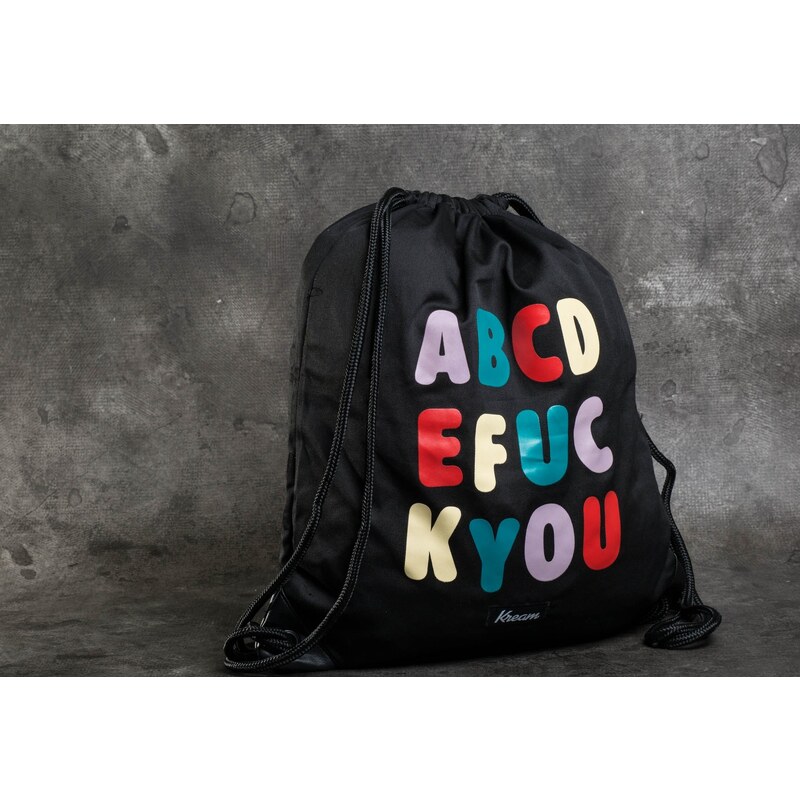 Kream ABC Bag Black/ Multi Colors
