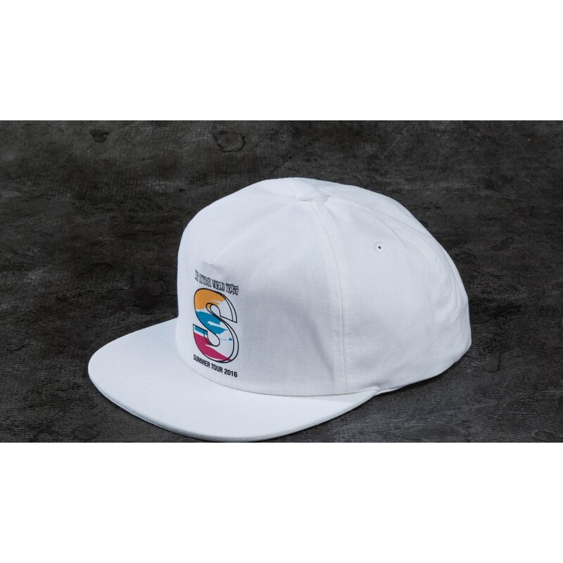 Stüssy Summer Tour Cap White