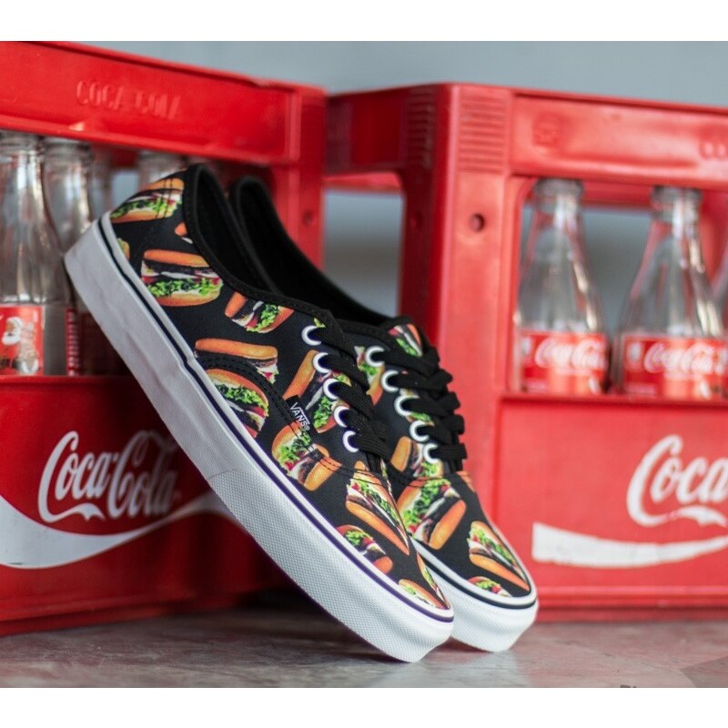 Vans Authentic Late Night Black/ Hamburgers