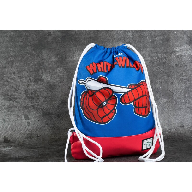 Cayler & Sons GL White Widow Gym Bag Royal Blue/Red/White