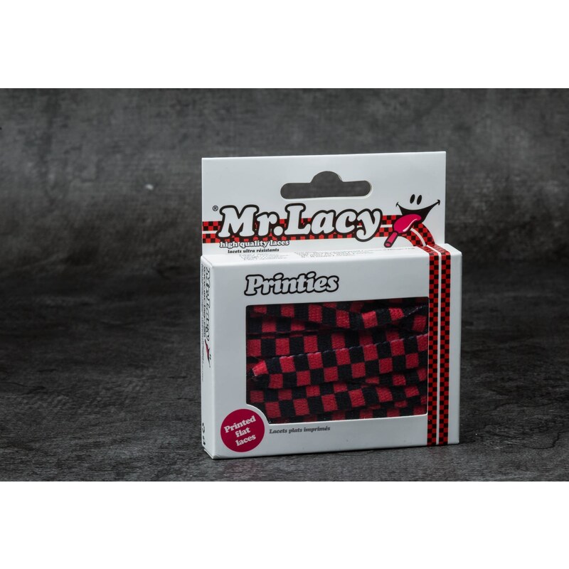 Mr.Lacy Printies Red-Black Checkered