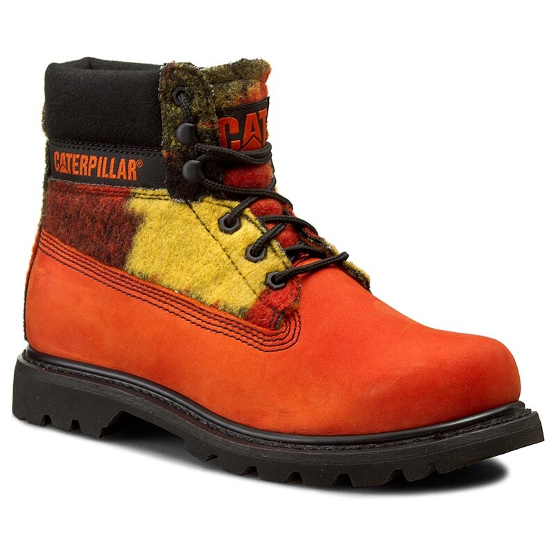 Turistická obuv CATERPILLAR - Colorado Wool P718914 Red Orange Multi