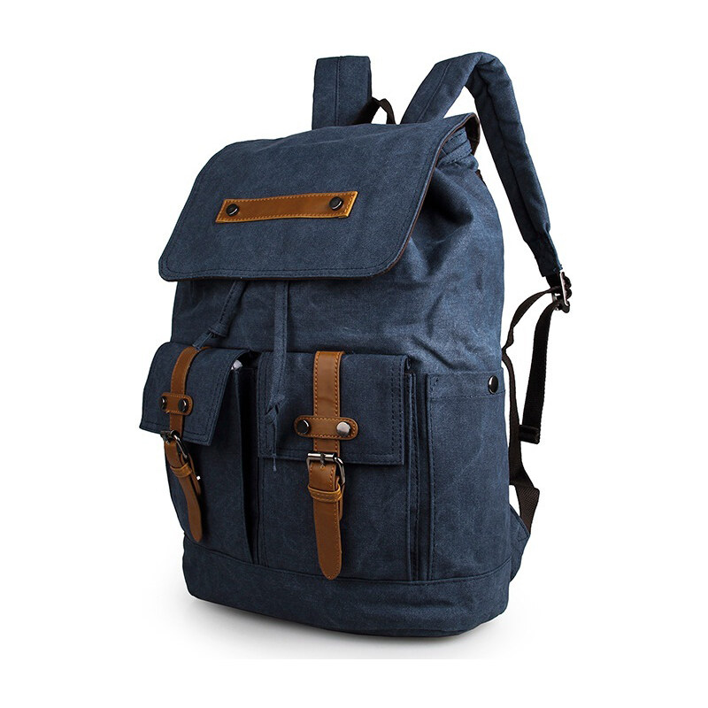 Delton Bags Modrý školní batoh X7-6-9518