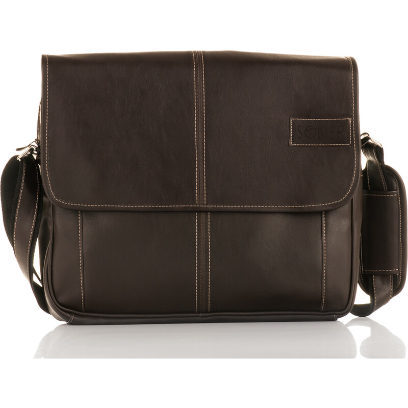 Messenger bag Solier S15 hnědý