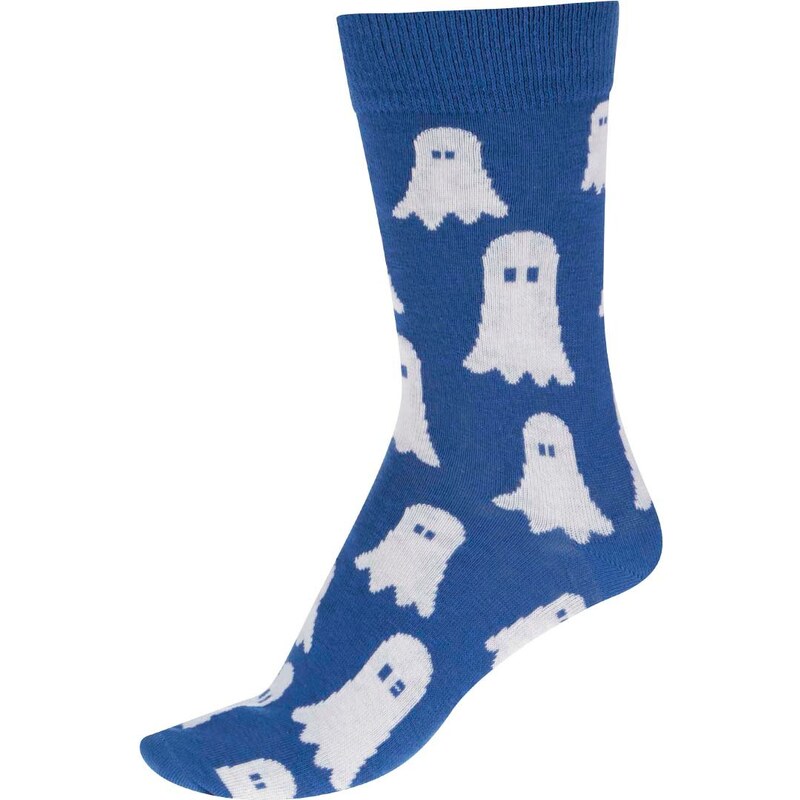 Modré unisex ponožky s bubáky ZOOT Originál