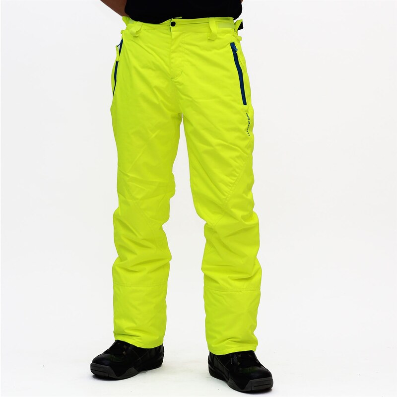 Brunotti Pánské lyžařské kalhoty Domany Electric - Žlutá