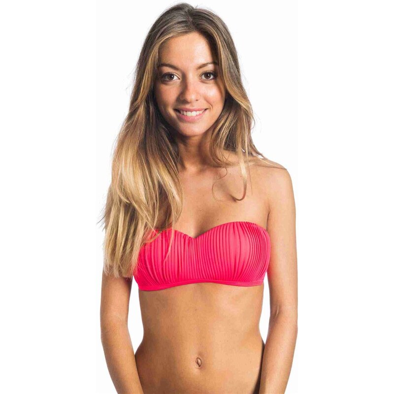 plavky RIP CURL - Love N Surf Pleated Bandeau Paradise Pink (3683)