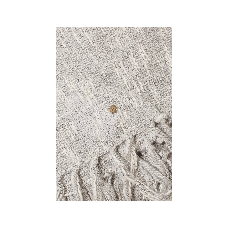 Esprit Trojcípý tkaný šátek z bavlněné směsi