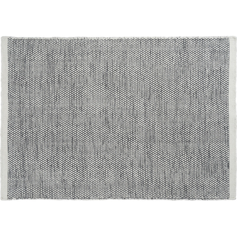 Unknown Vlněný koberec Asko, 80x250 cm, šedobéžový