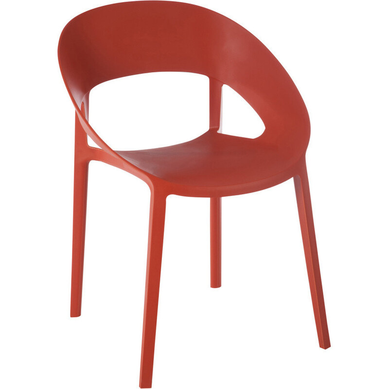 Červená židle Jolipa Lola