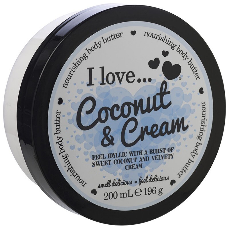 I LOVE cosmetics tělové máslo COCONUT & CREAM 200 ml