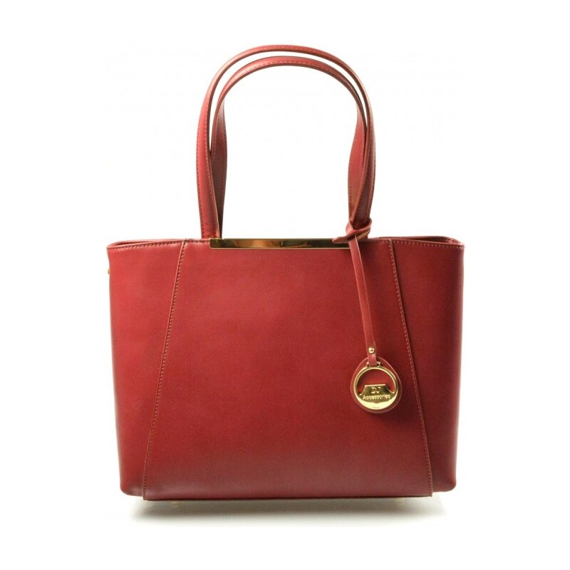 Elegantní červená bordó kabelka Limet David Jones 14020