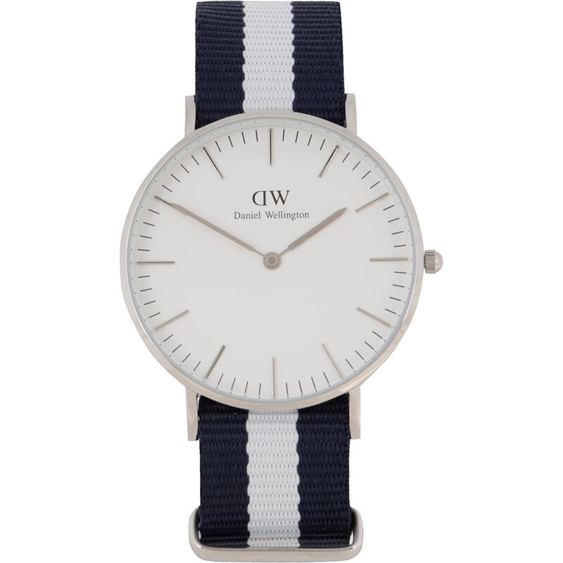 Dámské hodinky ve stříbrné barvě CLASSIC Glasgow Daniel Wellington