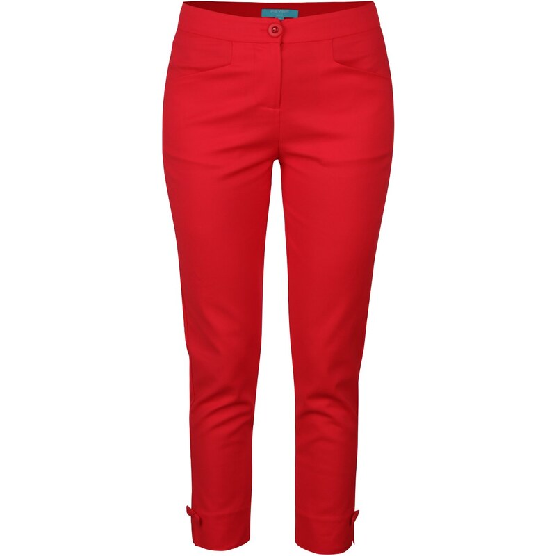 Červené kalhoty Fever London Beatrix