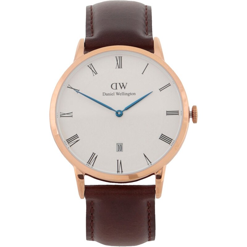 Pánské hodinky ve stříbrné barvě DAPPER Bristol Daniel Wellington