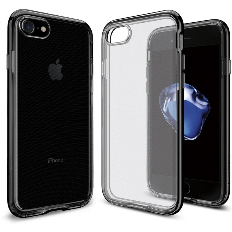 Pouzdro / kryt pro Apple iPhone 7 / 8 - Spigen, Neo Hybrid Crystal Jet Black