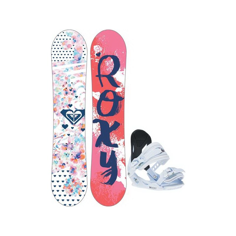 Roxy snowboard set Roxy Poppy 110cm