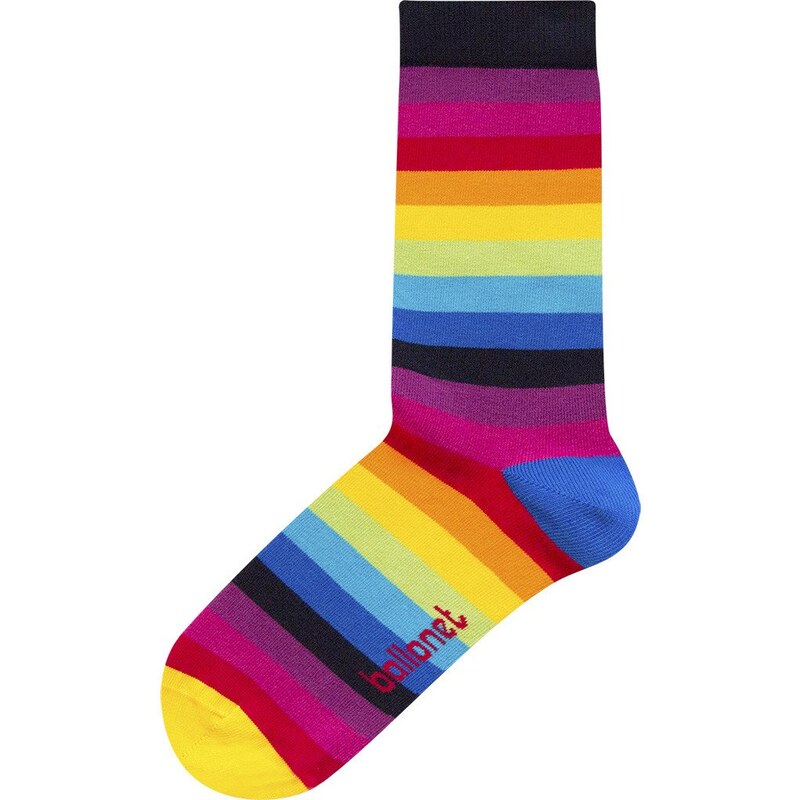 Ballonet barevné pánské ponožky Spring duha
