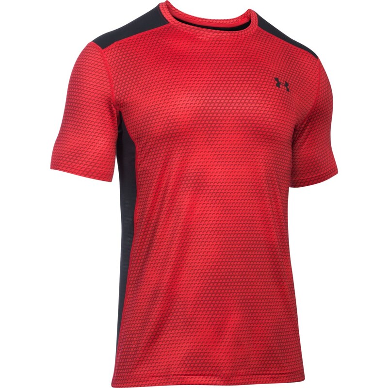 Under Armour Raid SS Tee červená M