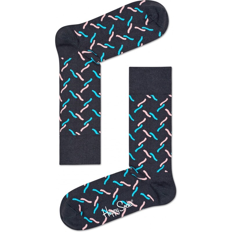 Ponožky Happy Socks Fence Blue, Pink, Turquoise