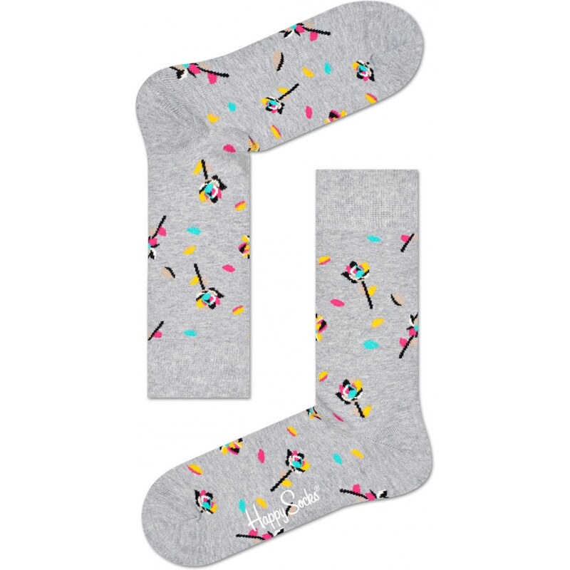 Ponožky Happy Socks Rose Petal Black, Gray, Pink, Turquoise, Yellow