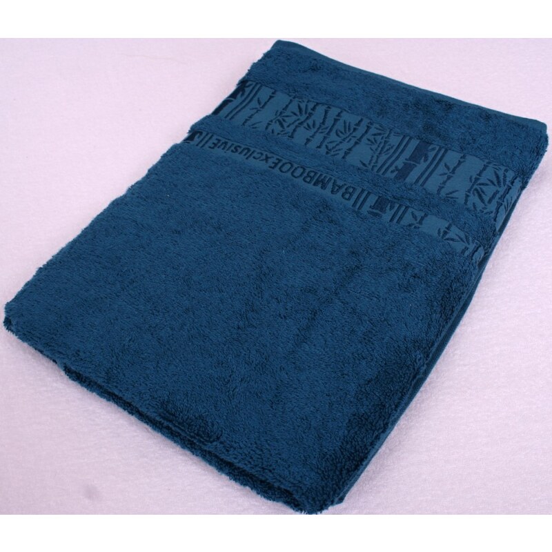 JAN Bambusový ručník 50x90cm, gramáž 420g/m2 - Petrolejová