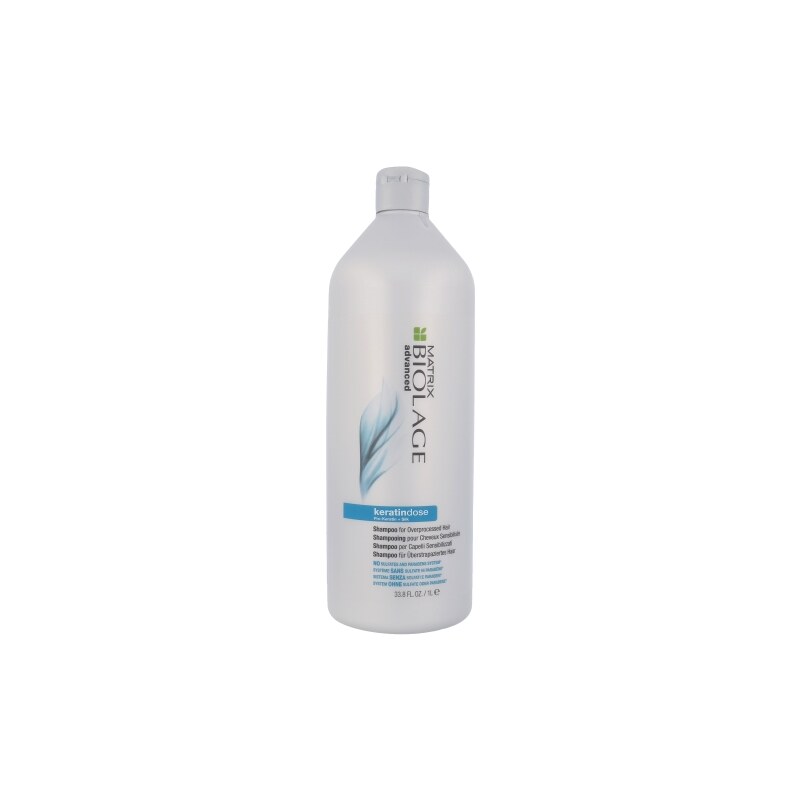 Matrix Biolage Keratindose Shampoo 1000ml Šampon na poškozené, barvené vlasy W Šampon s keratinem