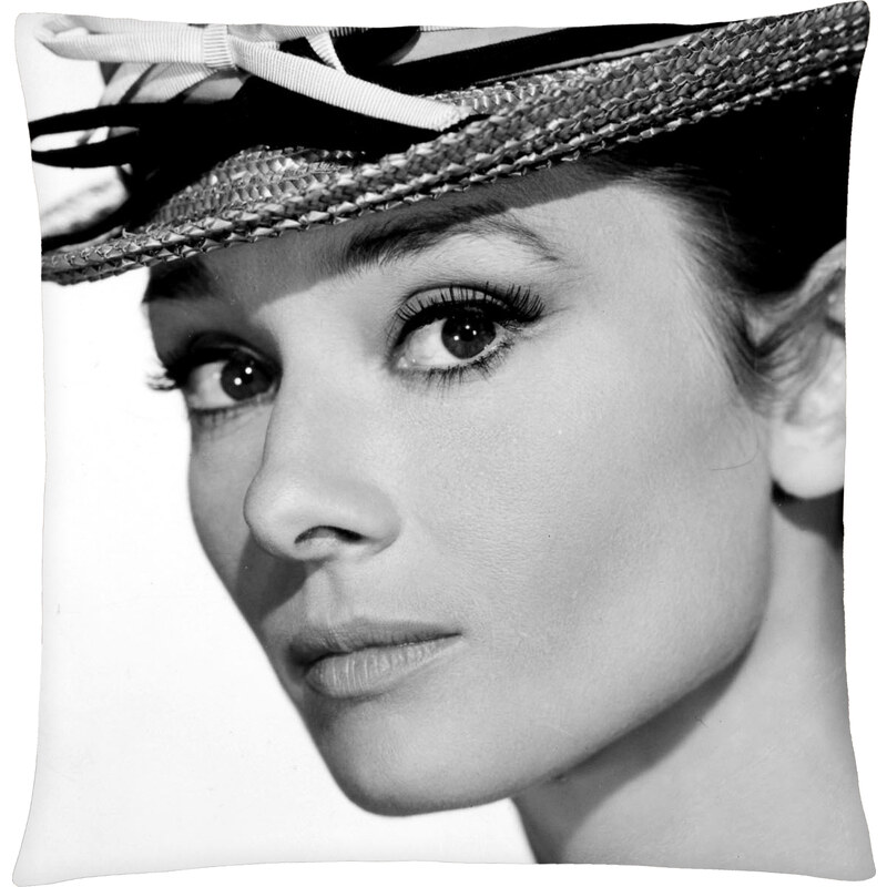 Polštář Audrey Hepburn 03 Mybesthome 40x40 cm