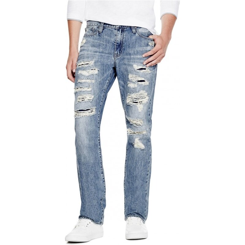 GUESS GUESS Clay Slim-Fit Jeans - light wash