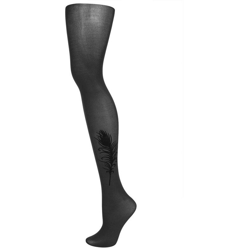 Topshop Pretty Polly Flocked Tights