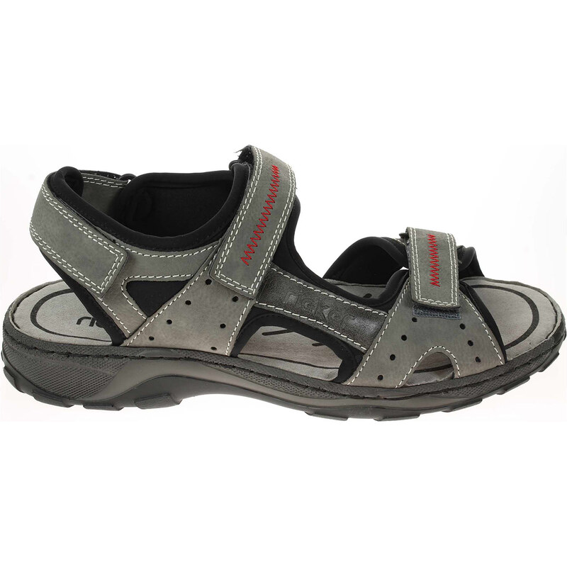 Rieker pánské sandály 26061-41 šedé