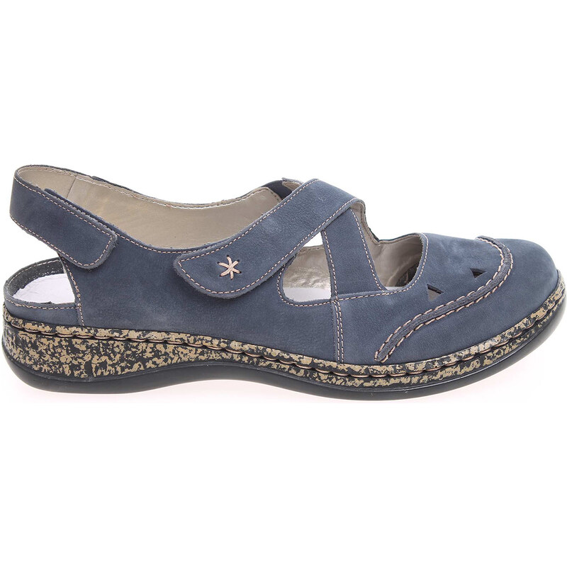 Rieker sandály dámské 46379-14 modré