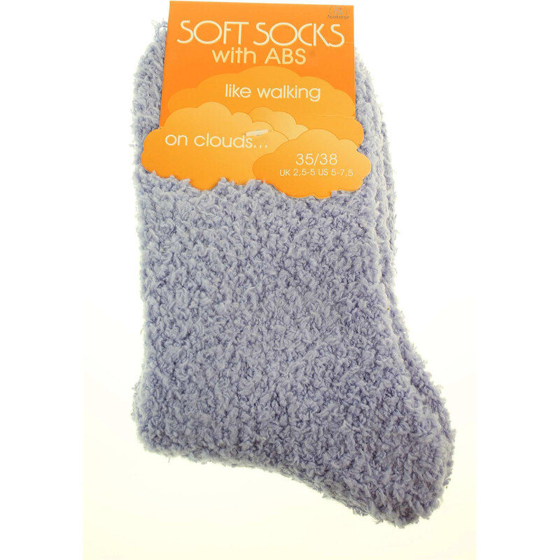 Rejnok Dovoz Soft Socks with ABS dámské ponožky 63751 fialové