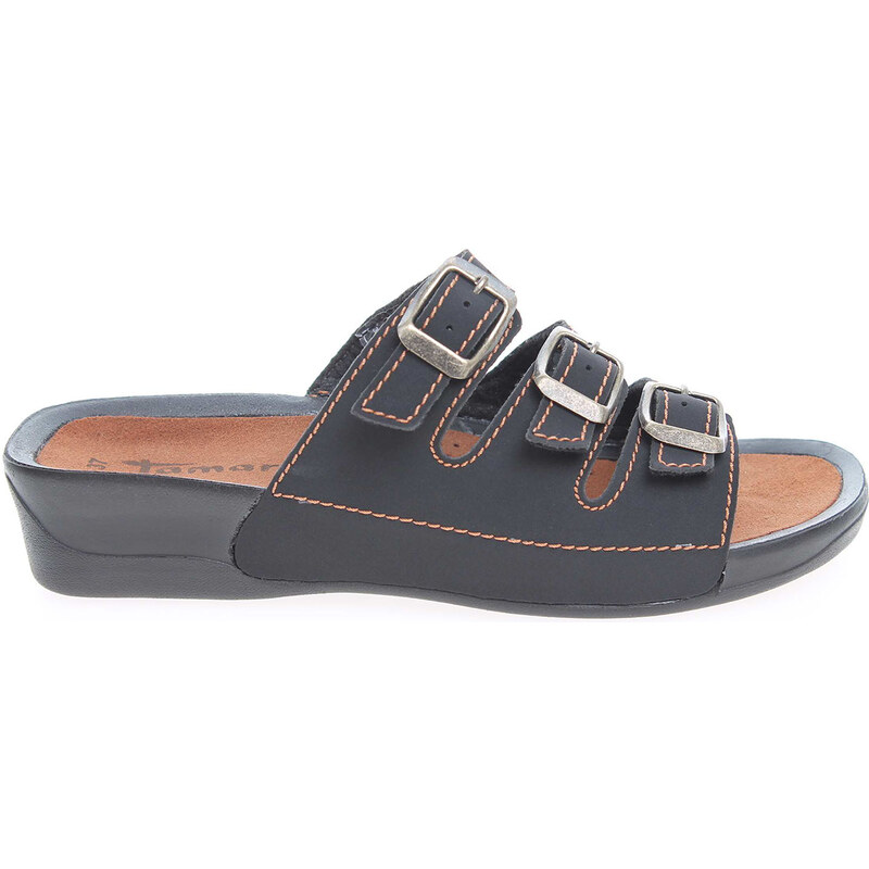 Tamaris dámské pantofle 1-27500-26 černé