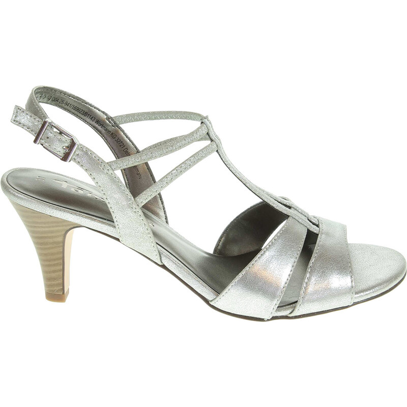 Tamaris dámské sandály 1-28304-26 stříbrné