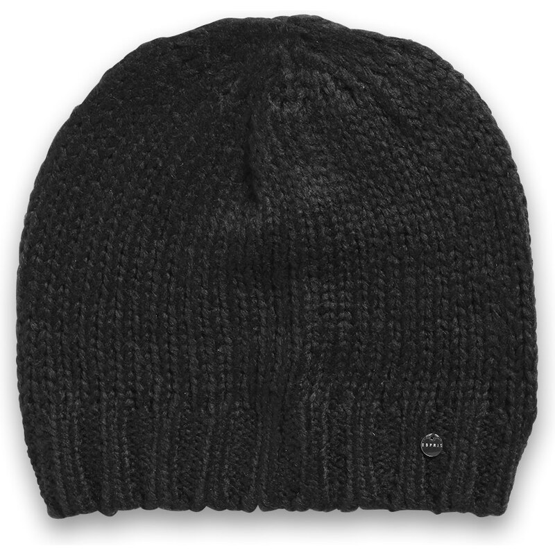 Esprit plain coloured knitted hat