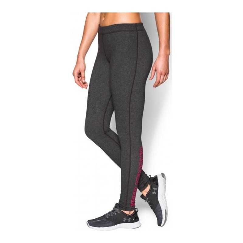 Under Armour Legíny / Punčochové kalhoty UA Favorite Legging Wordmark 1265417-093 Under Armour