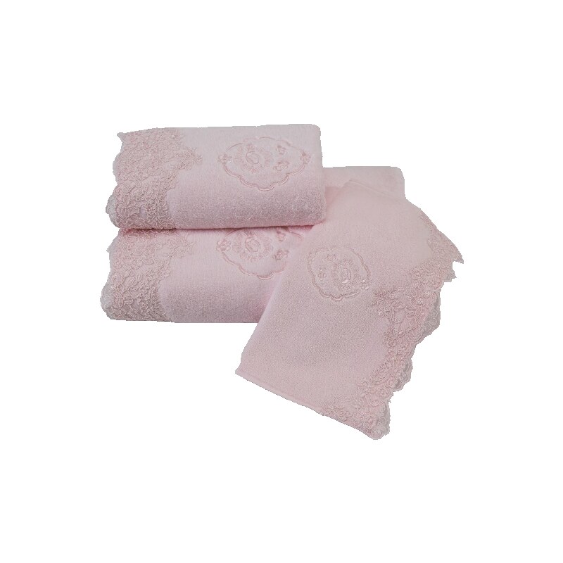Soft Cotton Luxusní ručník DIANA 50x100 cm, Růžová, 500 gr / m², Česaná prémiová bavlna 100% MICRO