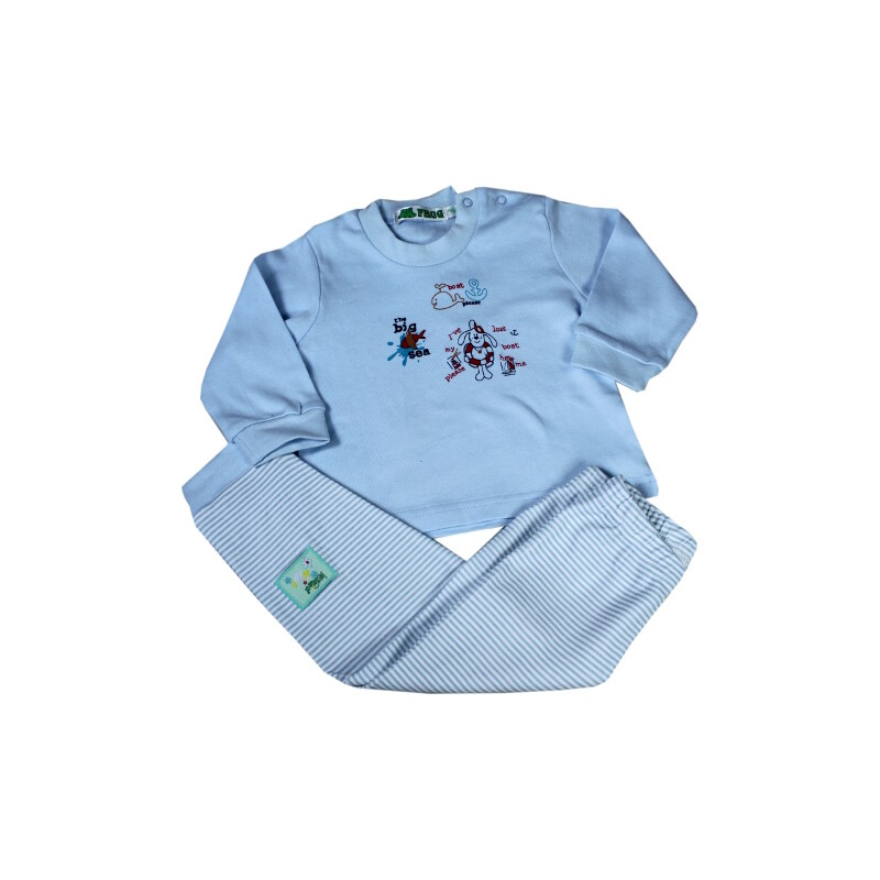 Sport Noelle dětské pyžamko 1 rok světle modrá