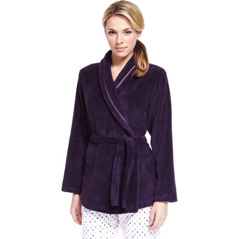 Marks and Spencer Cardigan Fleece Cosy Dressing Gown