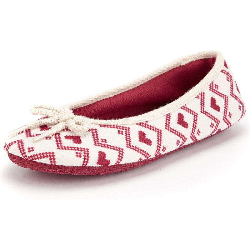 Marks and Spencer M&S Collection Fair Isle Ballerina Slippers