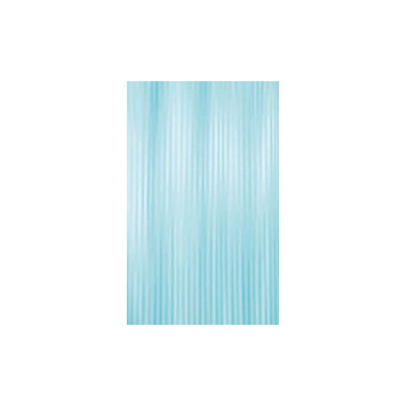 AQUALINE - Sprchový závěs 180x200cm, polyester, modrá (ZP002)