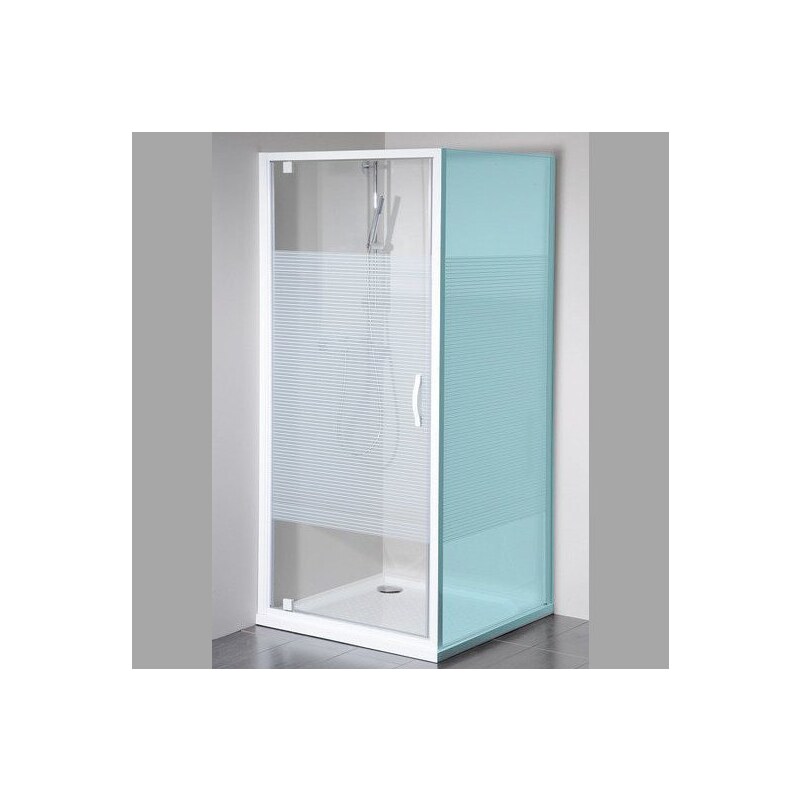 GELCO - ETERNO sprchové dveře 800mm, sklo STRIP (GE6680)